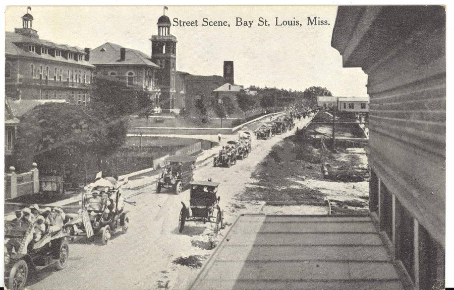 Bay Saint Louis street scene 4th of July Street Scenes Photo